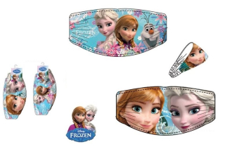 Krásné čelenky s motivem FROZEN - 2 kusy II.