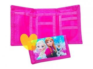 Krásná peněženka s Annou, Elsou a Olafem Frozen